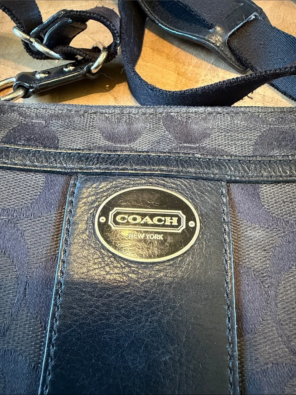 Coach Signature Canvas Crossbody Bag